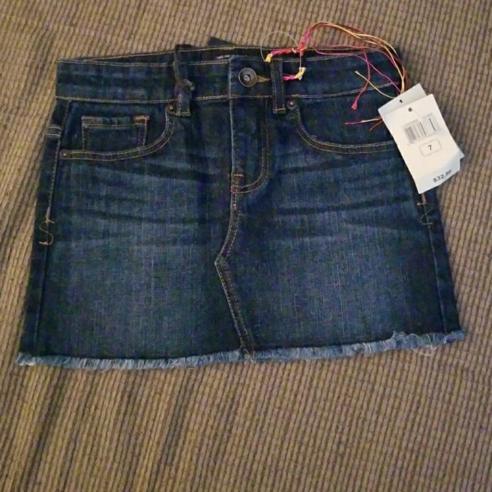 Girls Denim Skirt